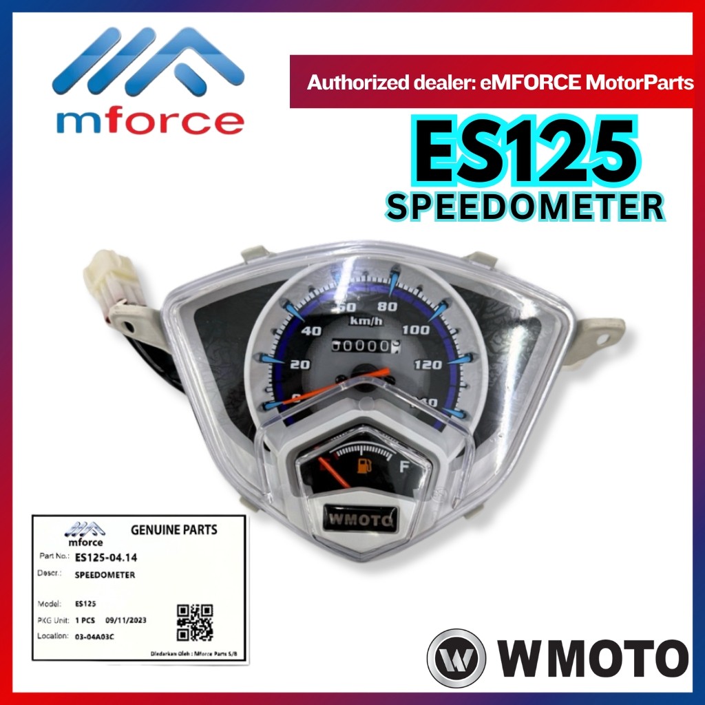 WMOTO ES125 ES METER เครื่องวัดความเร็ว ASSY ES125-04.14 WMOTO