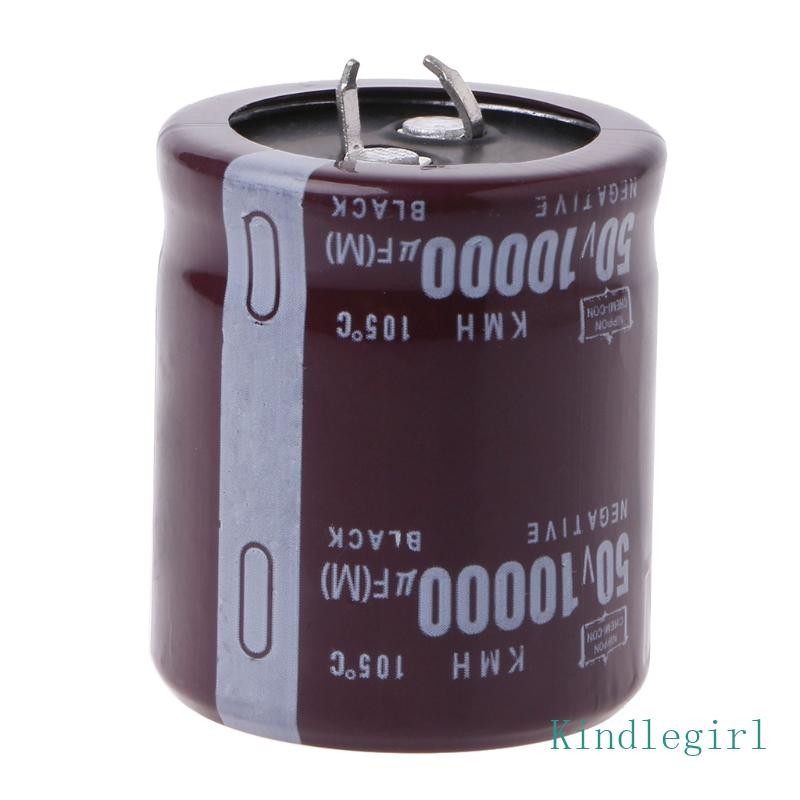 Elegan 10000uF 50V 105°C Power Electrolytic Capacitor Snap Fit