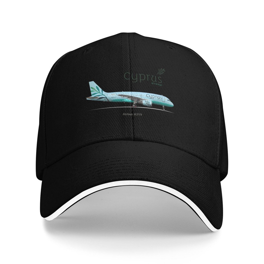 Cyprus Airway Airbus A319 ใหม่มาถึงหมวกเบสบอลแบบกําหนดเอง