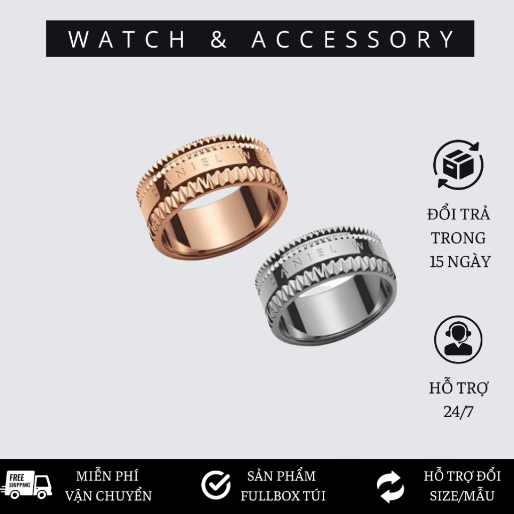 ของแท้ Daniel Welington Elevation Ring D_W - Daniel Store .