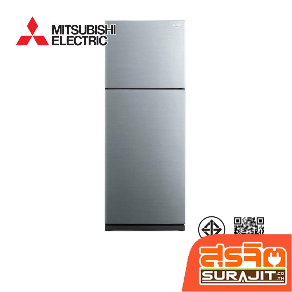 MITSUBISHI ตู้เย็น 2 ประตู ขนาด 416ลิตร 14.6คิว สีซิลเวอร์ รุ่น MR-FS45EY SSL (24216)