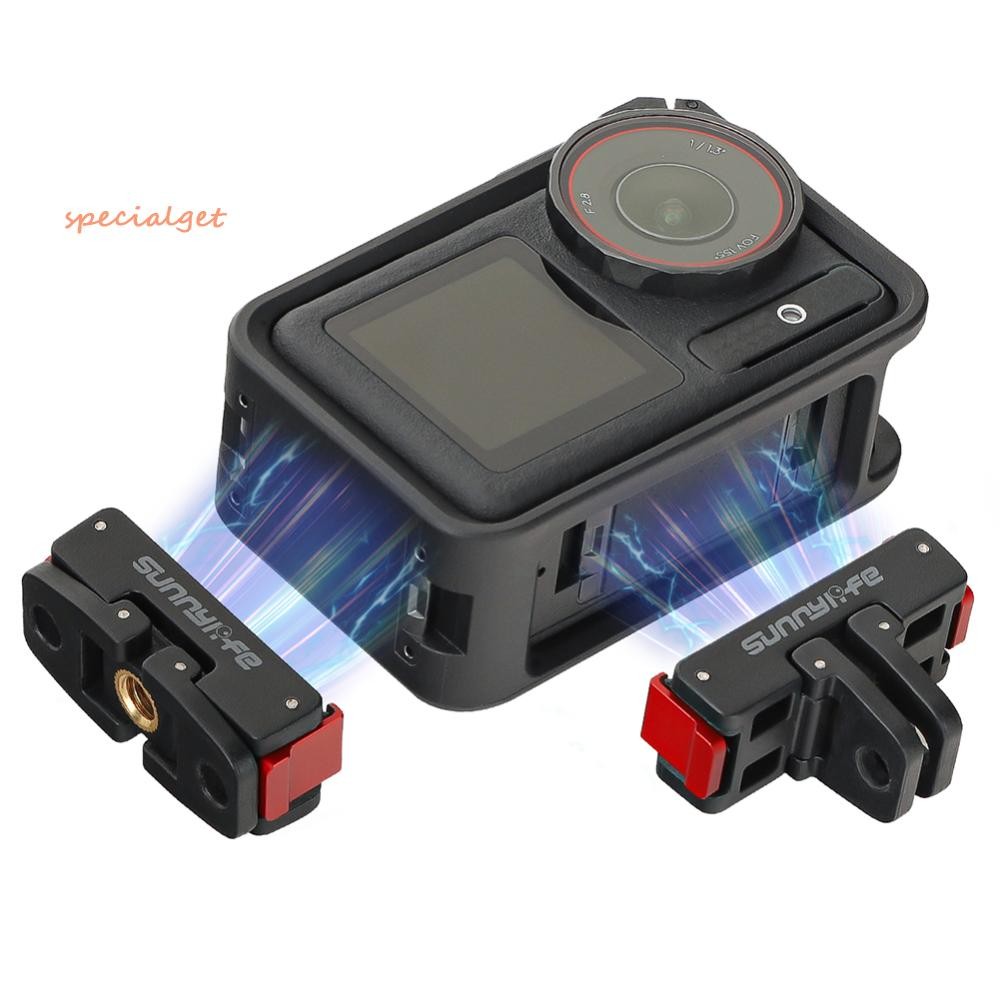 อะแดปเตอร์กล้องสปอร์ตแบบปลดเร็วแบบแม่เหล็กสําหรับ DJI Osmo Action 5 Pro/4/3/2 / [specialget.th]
