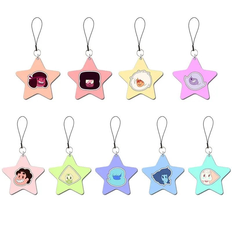 ห่วงโซ่โทรศัพท์มือถือ Steven Universe ของขวัญ ห้อยโทรศัพท์ Steven Universe จี้ตลก จี้ขนาดเล็ก ห้อยกุญแจ