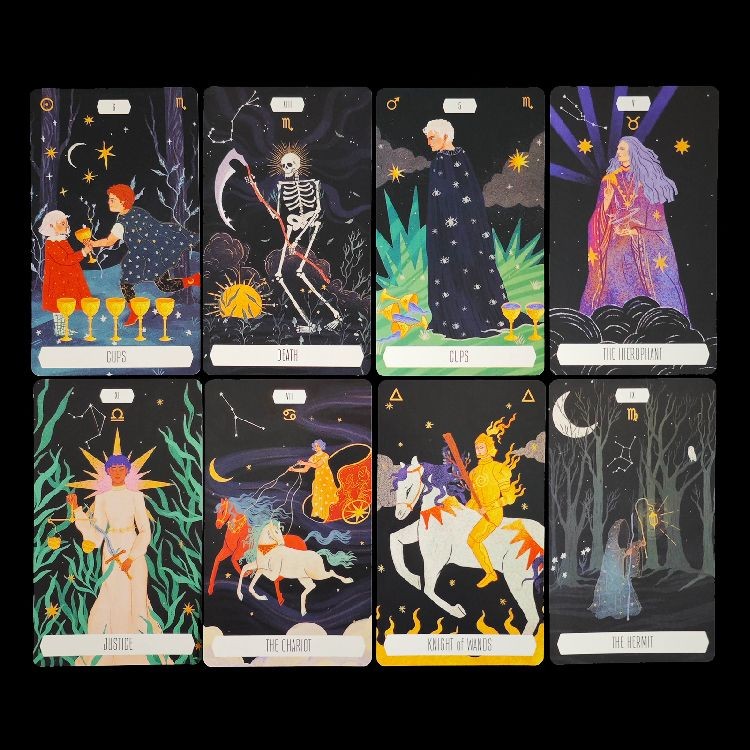 Zodiac Tower (Zodiac Tarot) Zodiac Tarot) Constellation Werther Series 78 taluo เกมกระดานการ์ด Oracl