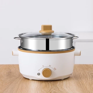 หม้อเคลือบ หม้ออเนกประสงค์A499 หม้อหู กระทะไฟฟ้า หม้อชาบู หม้อสุกี้ เตาไฟฟ้า หม้อต้มไฟฟ้า 3 ลิตร หม้อโมจิ หม้อไฟฟ้า A499