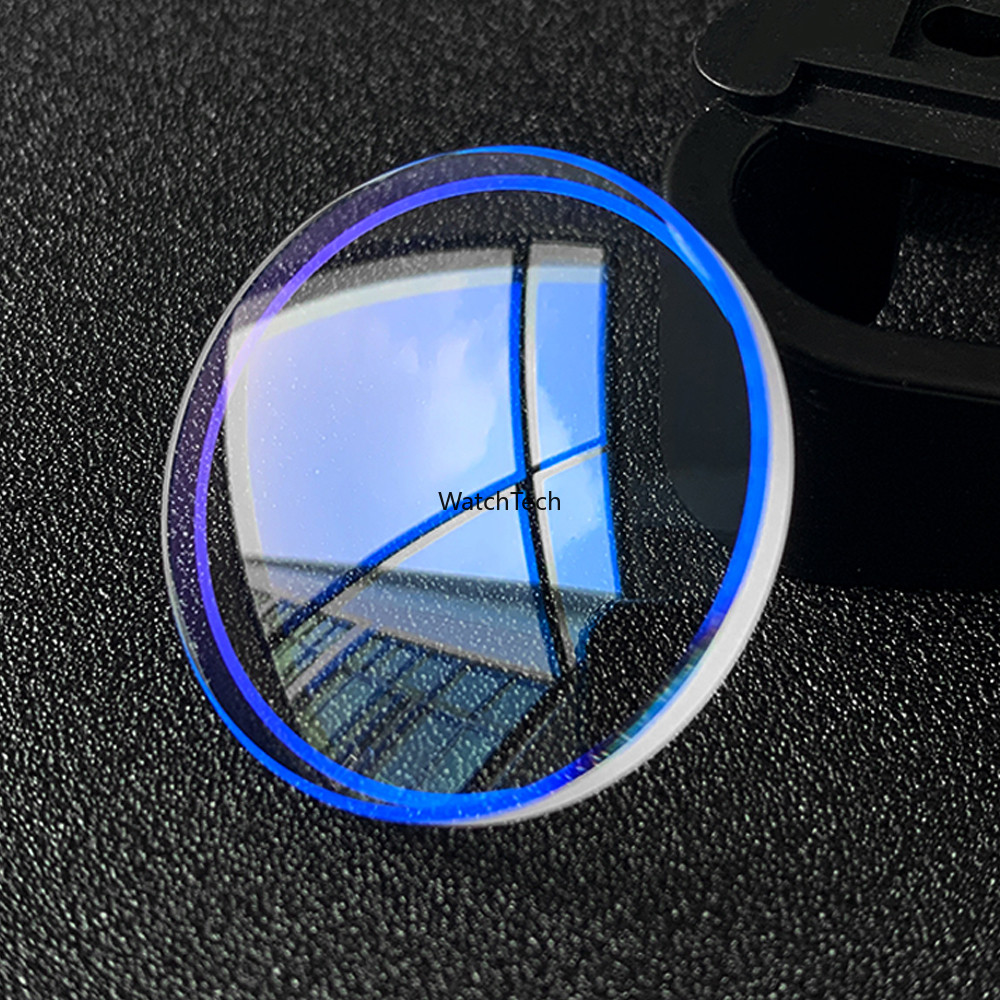 AR Sapphire Double Dome นาฬิกากระจกคริสตัล fit Seiko Turtles Prospex SNA411 SNA413 SBDJ009 SRPC93 SR
