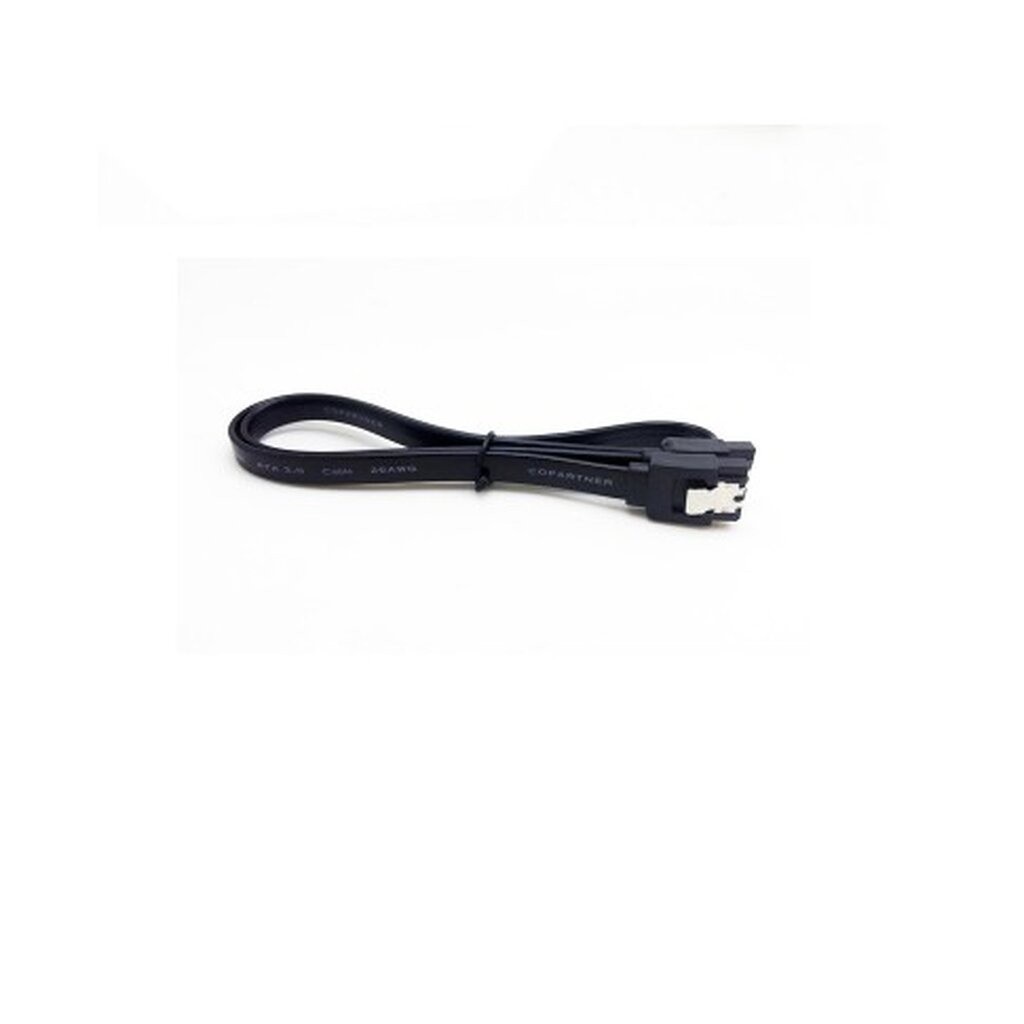 NAVA IT สาย SATA3 40CM ดำ เส้นตรง V.2023 รองรับ SATA2 SATA3 ประกัน 1 ปี