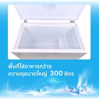 OXYGEN รุ่น BD-300 ตู้แช่แข็ง สำหรับแช่นมแม่และของขนาดเล็ก กำลังไฟ 165 วัตต์ (W) ขนาด 10.3 คิว ความจุ 300 ลิตร (L)