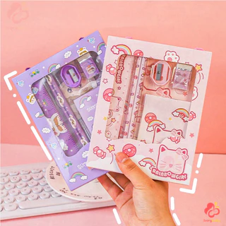 IVORYBABY ชุดเครื่องเขียน ชุดดินสอ พาลูกของคุณไปเขียน เครื่องเขียนนักเรียน การออกแบบตามหลักสรีรศาสตร์