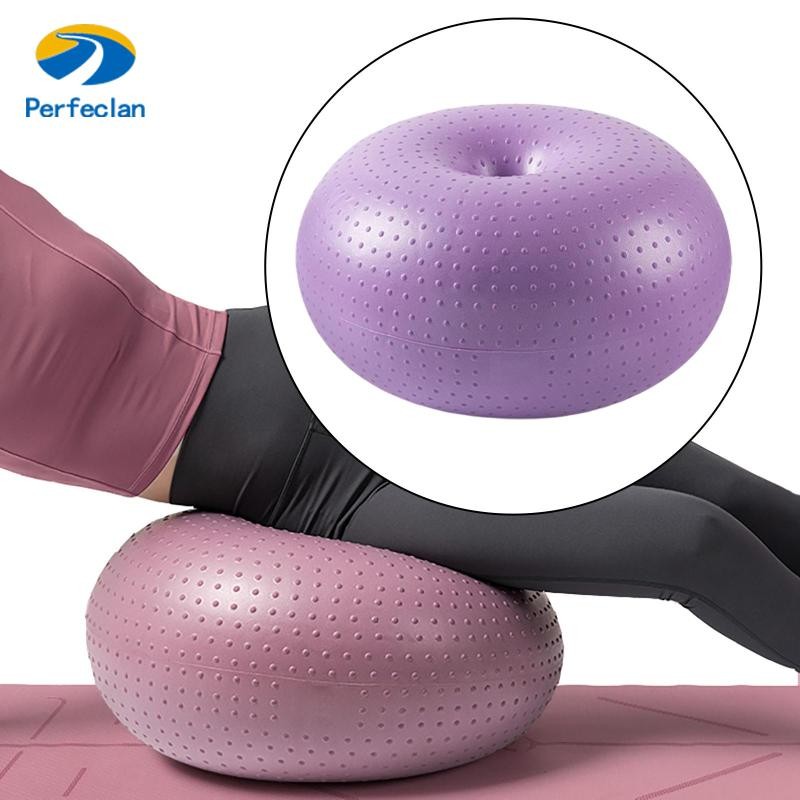 Perfeclan Fitness Bll Strength Piltes Donut Blnce Yog Bll สําหรับ Clssroom Gymnstic Trining