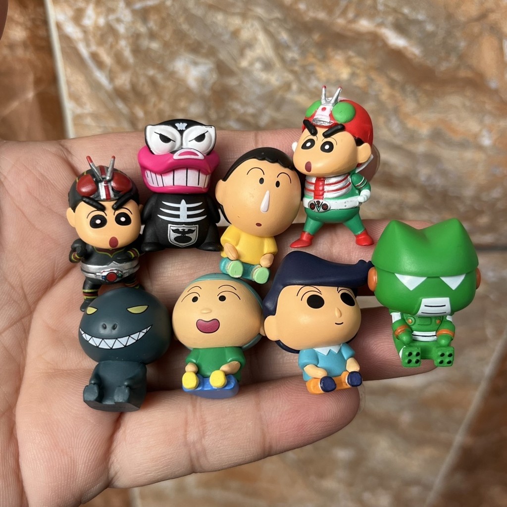 สินค้าจํานวนมาก Crayon Shin-Chan จระเข้ Zhengnan Fengzhi Dumb รุ่น Q ที่นั่งเครื่องประดับ Shin-Chan