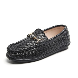 KIDSZONE  รองเท้าคัทชูเด็กผู้ชาย แบบสวม รุ่น V792