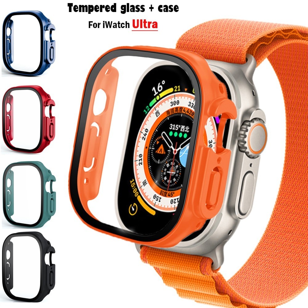 กระจก + เคส สําหรับ Apple Watch Ultra/Ultra 2 49 มม. iwatch series Ultra