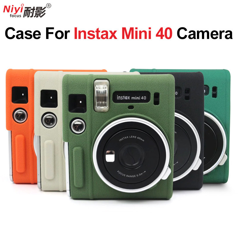 เคสกระเป๋าซิลิโคน ป้องกันรอย สําหรับกล้อง Fuji Instax Fujifilm EVO MINI 40 90 EVO