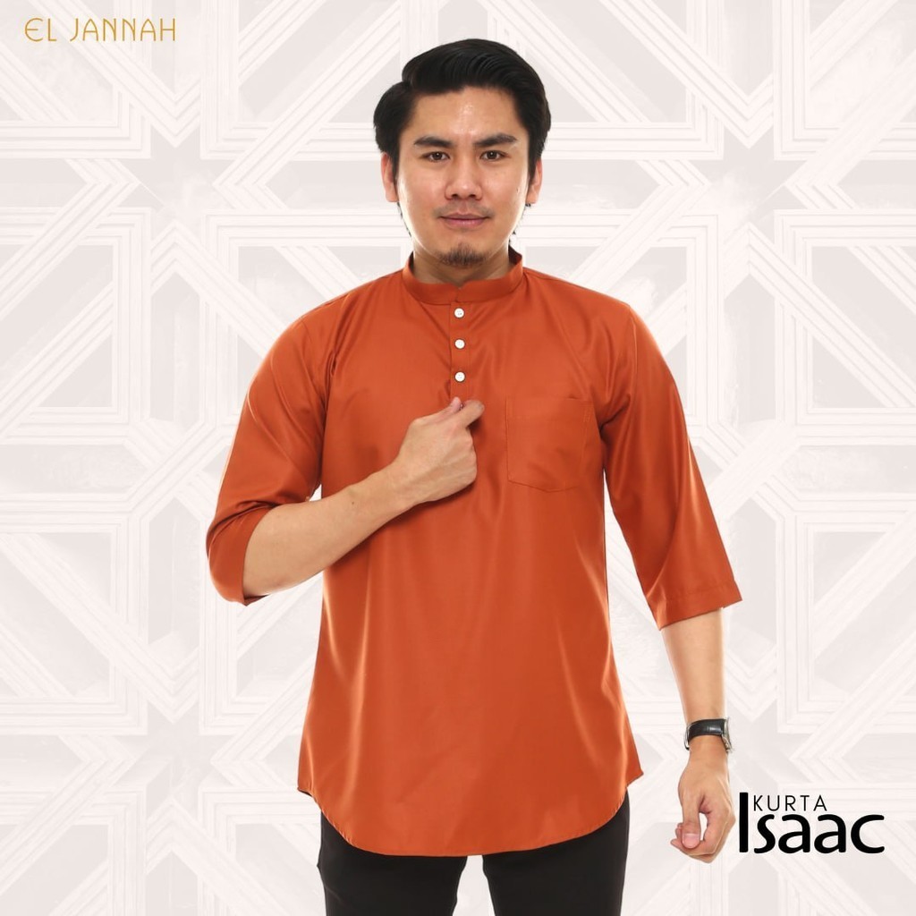 Kurta Isaac Men อิฐส้ม