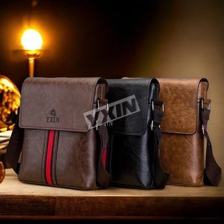 กระเป๋าสะพายข้างผู้ชาย YXIN Fashion 770-1# ขนาดเล็ก/SMALL