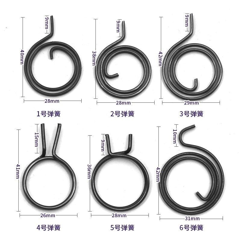 JOY Anti-theft ประตูล็อคอุปกรณ์เสริม Daquan Handle Reset ฤดูใบไม้ผลิห้องน้ําประตูล็อคอุปกรณ์เสริมแบบเก่าล็อคฤดูใบไม้ผลิอัตโนมัติ Rebound
