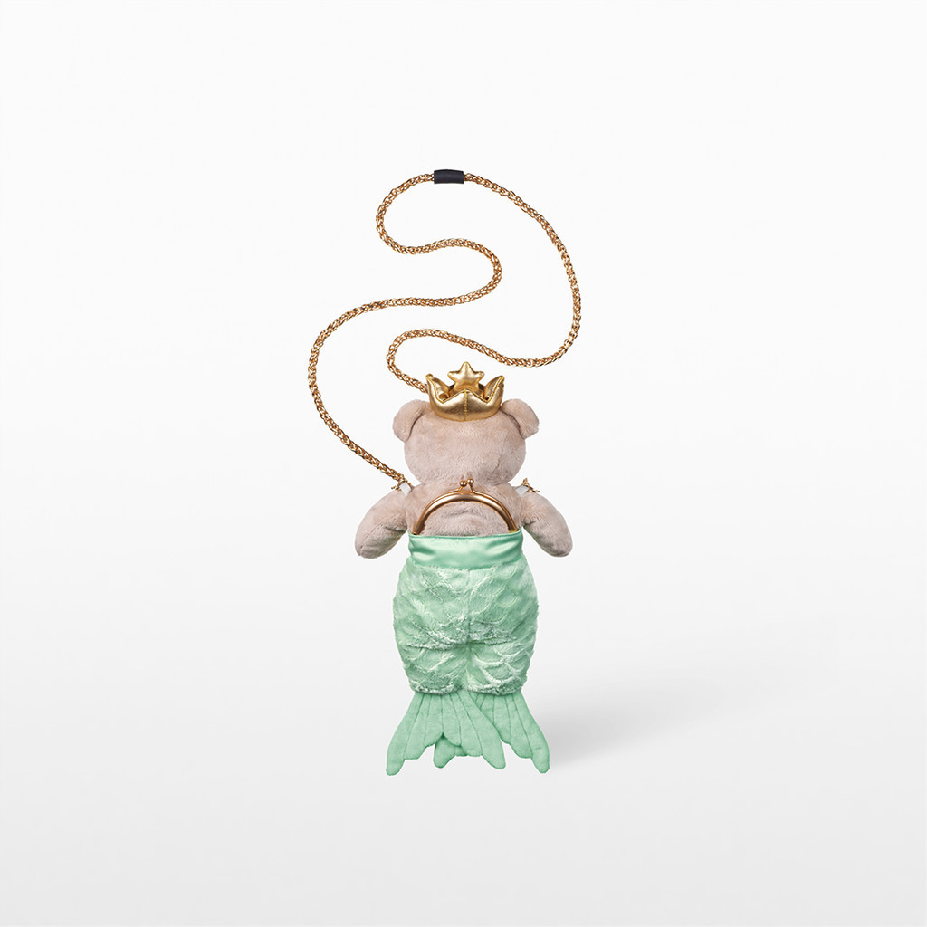 Starbucks Siren &amp; The Earth Bearista Turquoise Cross Bag กระเป๋าตุ๊กตาหมีสตาร์บัคส์