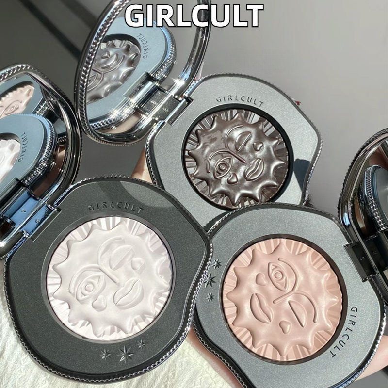 Girlcult Monochromatic Blush Four Great Artifact หดตัวขยายสี Matte Highlight Contouring Black Fuwa