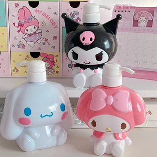 SANRIO ขวดเจลอาบน้ํา ซานริโอ ขวดเปล่าความจุขนาดใหญ่
