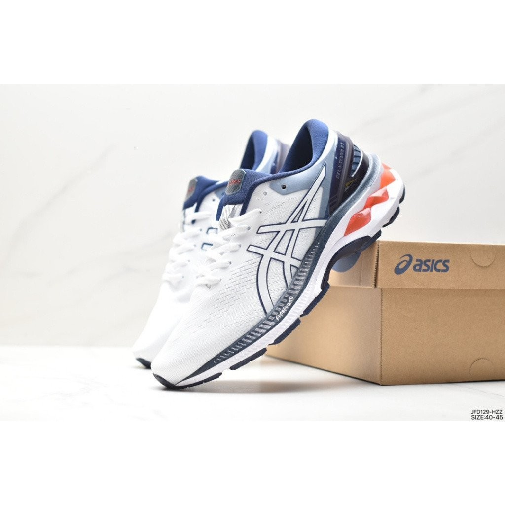 Asics GEL-KAYANO 27 LITE-SHOW รองเท้ากีฬา รองเท้าวิ่งมาราธอน สําหรับผู้ชาย