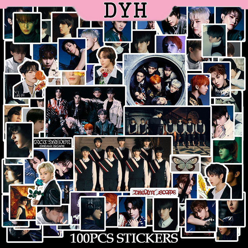 100 ชิ ้ น/set NCT DREAM สติ ๊ กเกอร ์ KPOP DREAM สติกเกอร ์ ภาพ SCAPE DIY ไดอารี ่ กระเป ๋ าเดินทางสติกเกอร ์
