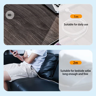 6Aสายชาร์จ หัวชาร์จ 18W 33W 67W 66Wสำหรับ Xiaomi USB Type C รองรับ Quick Charge 3.0 4.0 Turbo charge