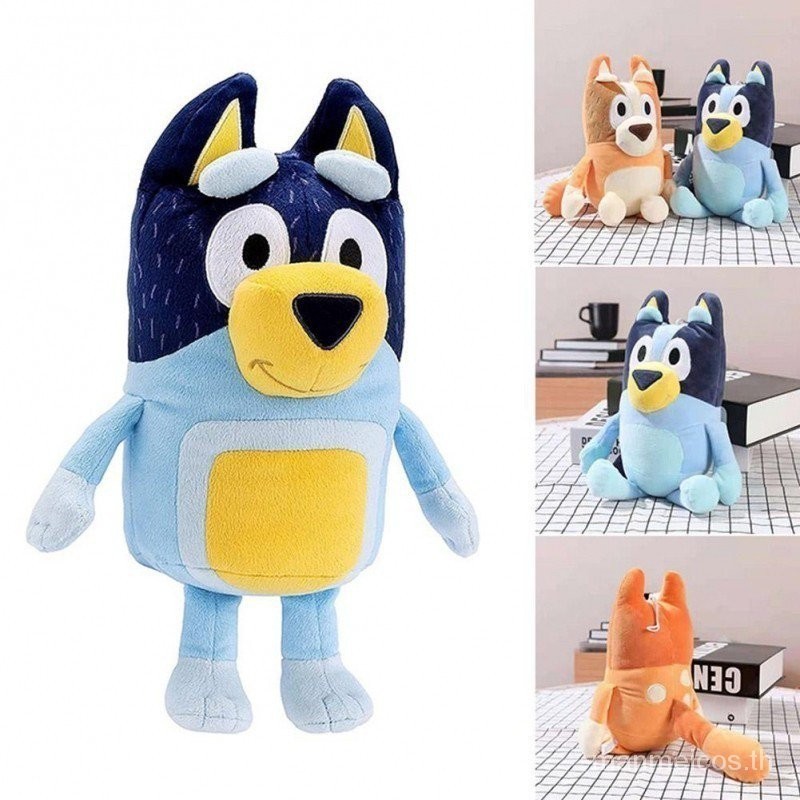 IN สต็อกbluey ตุ๊กตาของเล่นตุ๊กตาการ์ตูน Plushie ของเล่นตุ๊กตานุ่มตุ๊กตาของเล่นสุนัขสําหรับแฟนอะนิเมะ