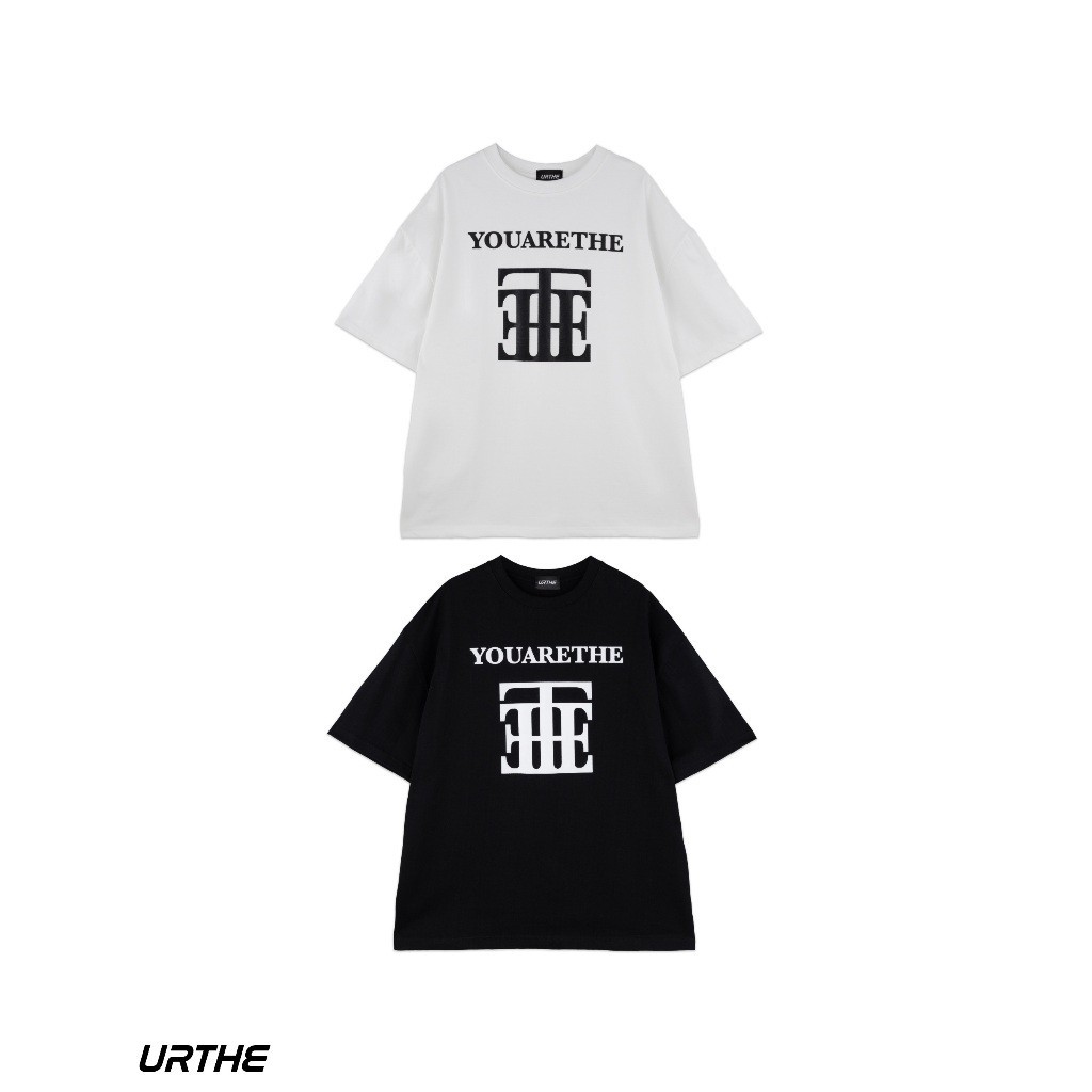 ใหม่ URTHE - เสื้อยืด เเขนสั้น สกรีนลาย รุ่น SC YOUARETHE
