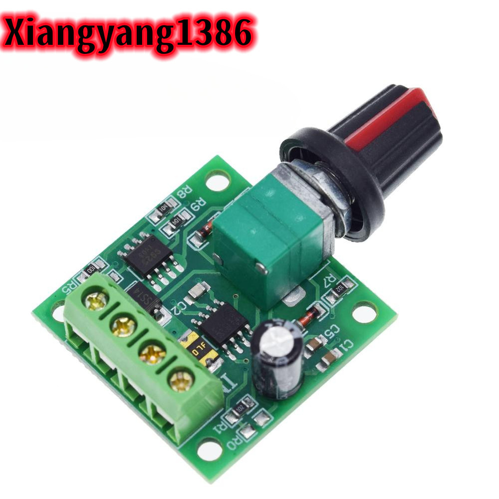 ใหม่ DC 1.8V 3V 5V 6V 12V 2A PWM มอเตอร์ควบคุมความเร็วมอเตอร์แรงดันต่ําควบคุมความเร็ว PWM 0 ~ 100% ปรับไดรฟ์โมดูล 1803BK
