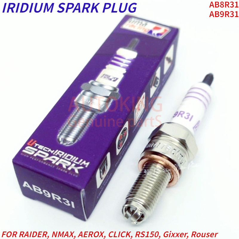 ใหม่ หัวเทียน เข็ม 3 เขี้ยว UMA Racing -Spark Racing Boy เบอร์ 8/9 คละรุ่น RB29.