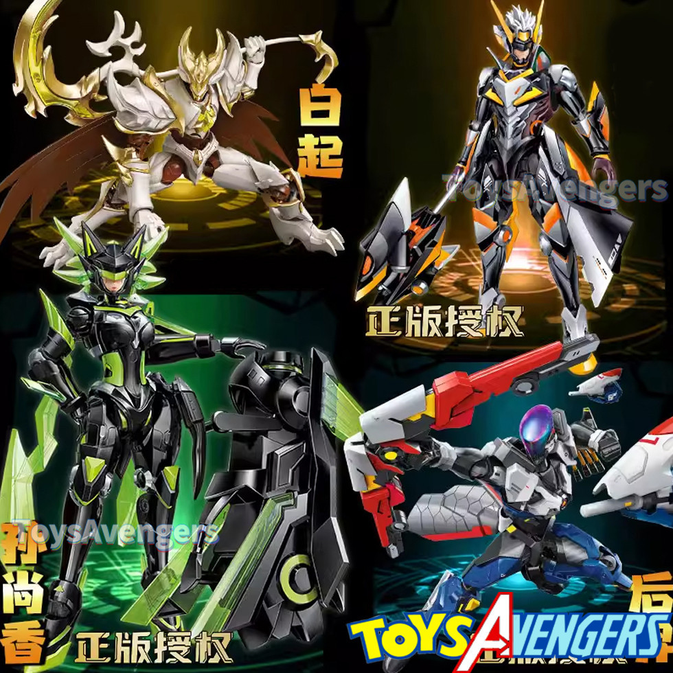 การอนุมัติแท้อาคารบล็อก Keeppley King of Glory Sun Shangxiang Sun Ce Doomsday Mecha ประกอบผู้ชาย 520 ของขวัญ