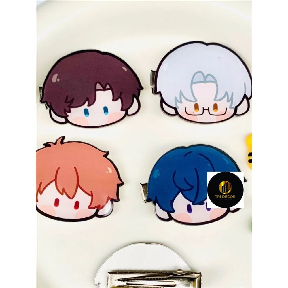 Undecided กิจกรรม hairpin หนังสือ Zuo Ran Mo Yi Xia Yan Lu Jing และสาวน่ารักกิ๊บการ์ตูนคลิป