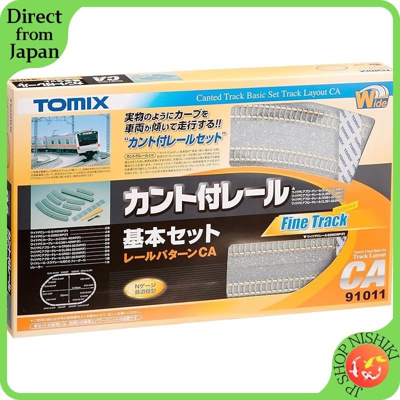 【Japan】TOMYTEC TOMIX N Gauge Canted Rail Basic Set CA 91011 Model Train Accessories