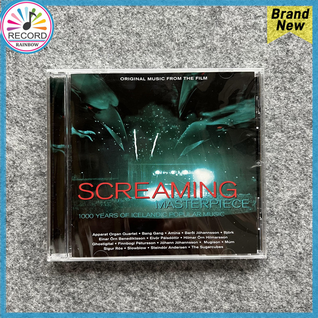 Screaming Masterpiece Sigur Ros Original Music From The Film Original CD Album [Sealed] Brand New