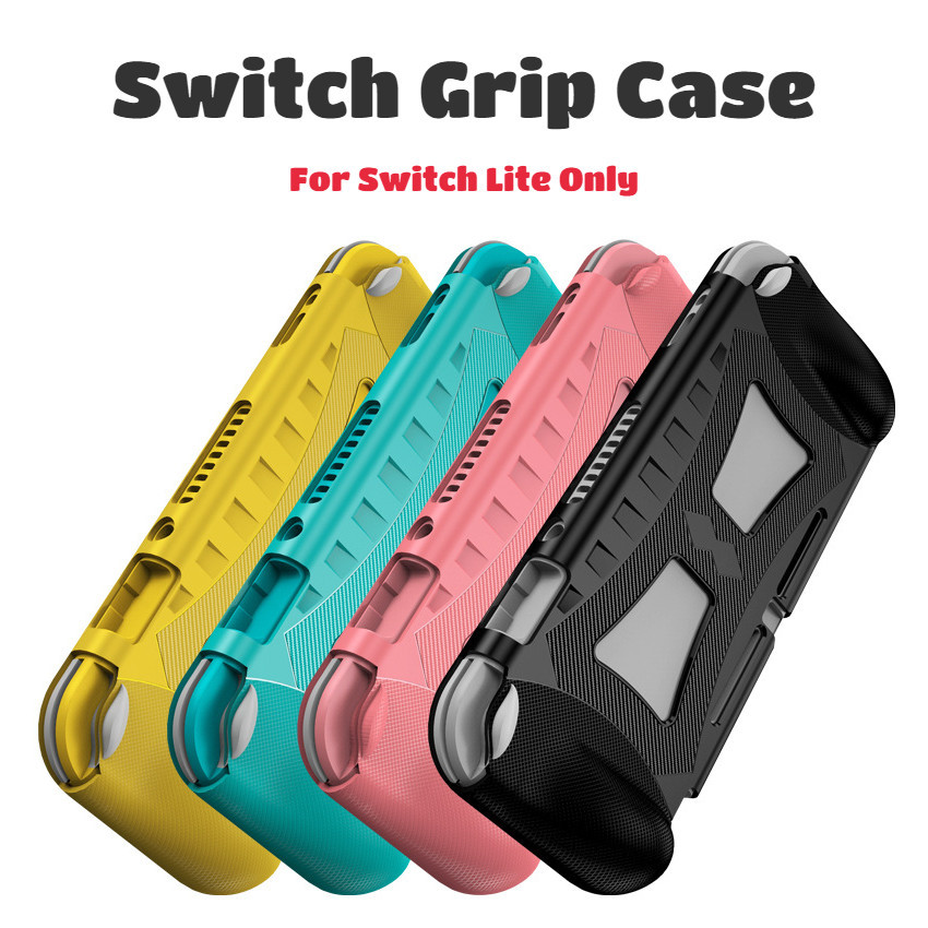 Switch Lite Grip Case Ergonomic Grip Design สําหรับ Nintendo Switch Lite [สต๊อกสินค้าในพื้นที่]