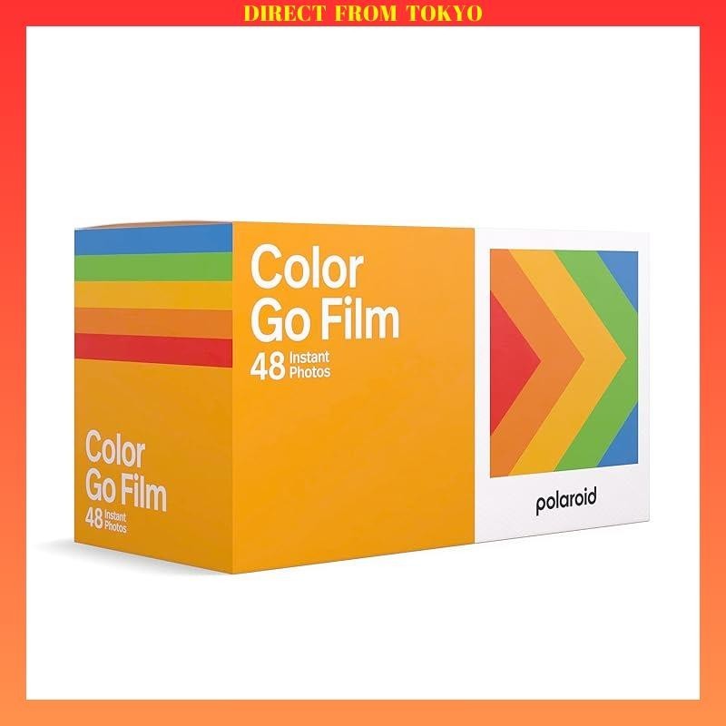 Polaroid Go Instant Film Color Film (48 Sheets White Frame Color) (Black Frame Edition 16 Sheets)