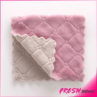 Fresh ผ้าอเนกประสงค์ ผ้าเช็ดจาน ผ้าไมโครไฟเบอร์ Clean Cloths