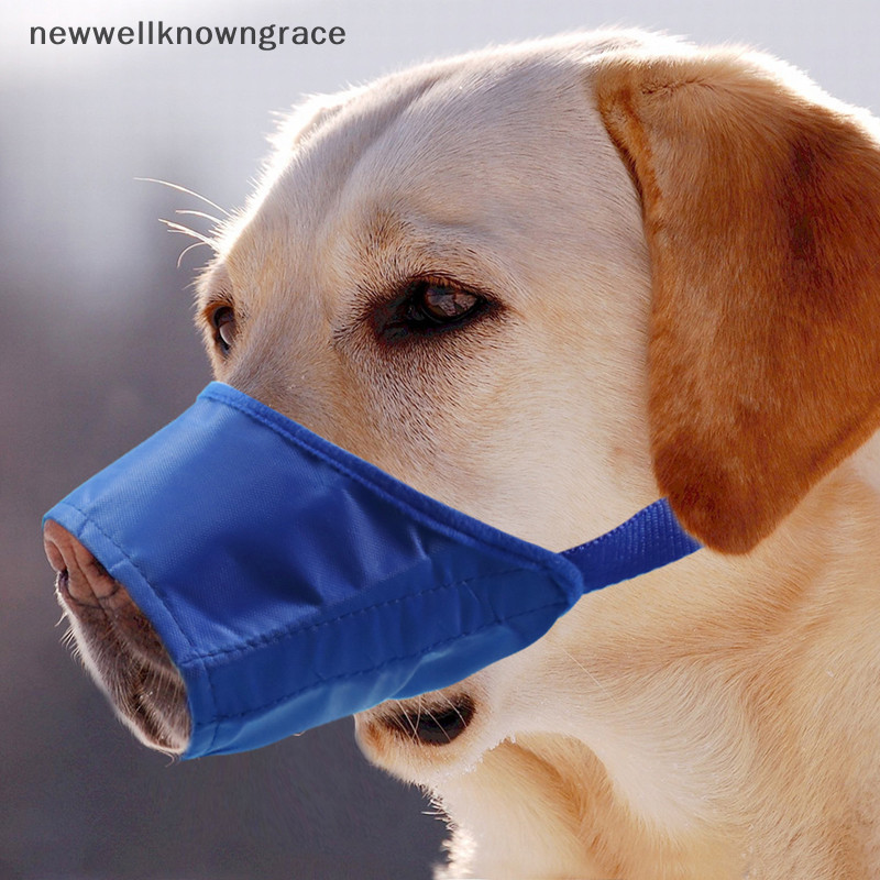 Newwellknowngrace ปรับ Breathable ความปลอดภัยสุนัข Muzzles Anti-Big Anti-Barking Anti-Chewing TH