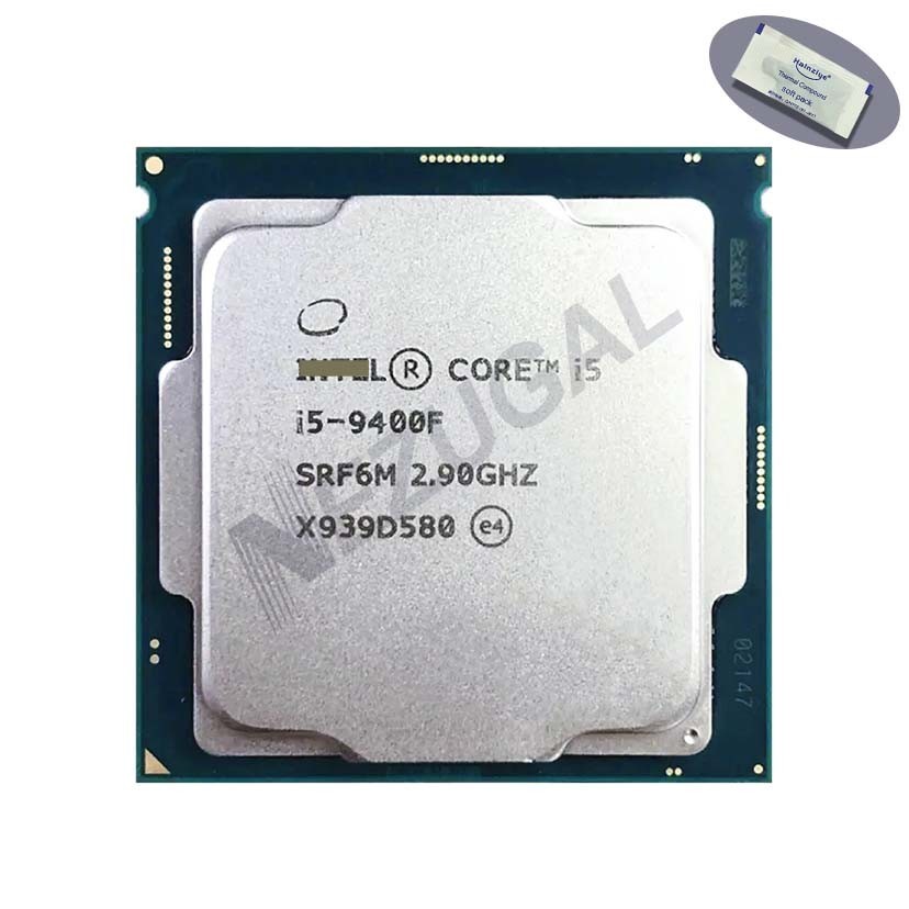 I5-9400F I5 9400F SRG0Z SRF6M 2.90 สูงสุด 4.10 Ghz Six Core 9M 65W LGA1151 โปรเซสเซอร์ CPU