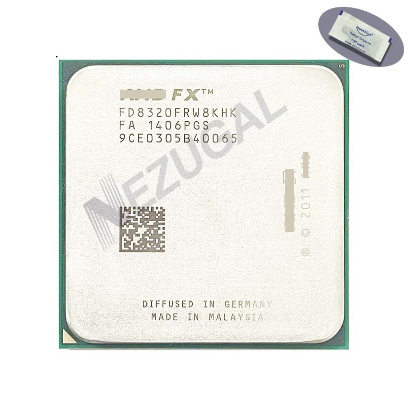 FX-8320 FX 8320 FD8320FRW8KHK FD8320FRHKBOX 3.5 Ghz Eight Core 8M 125W AM3+ โปรเซสเซอร์ CPU
