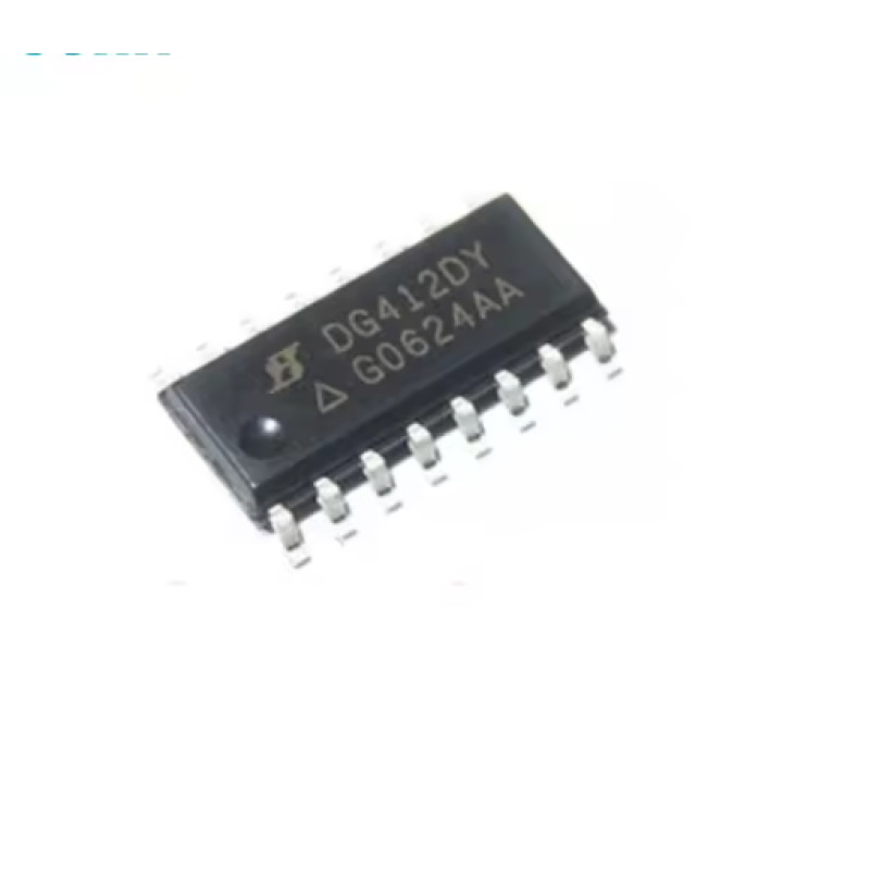 DG412DY DG412 DG412DYZ SOP16 DG412DZ TSSOP16 ส่วนประกอบอิเล็กทรอนิกส์ รายการการกําหนดค่าสถานีเดียว