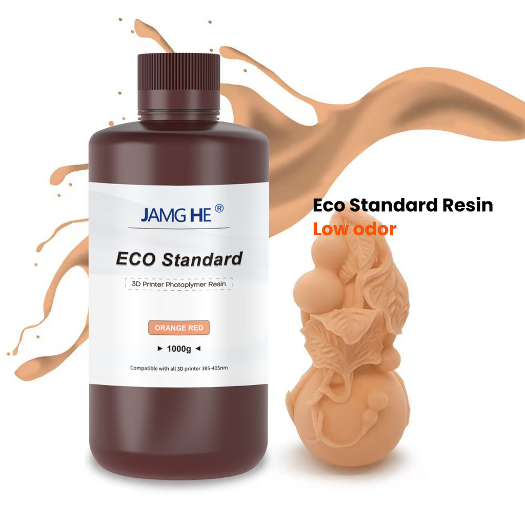 3D Printer : 3D Printing resin Eco Standard < Jamg He> 1 kg สำหรับ เครื่อง Anycubic , Creality, Elegoo by In2real3d