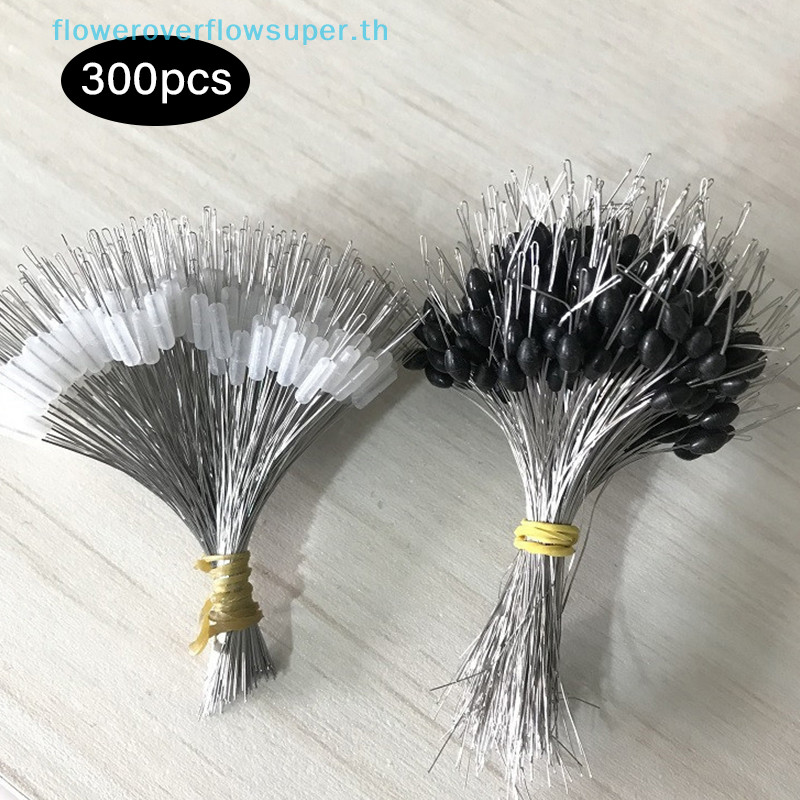 Fsth 300 ชิ ้ น/lot Float Rubber Stopper ตกปลา Bobber Stopper Float ทรงกระบอก Space B HH