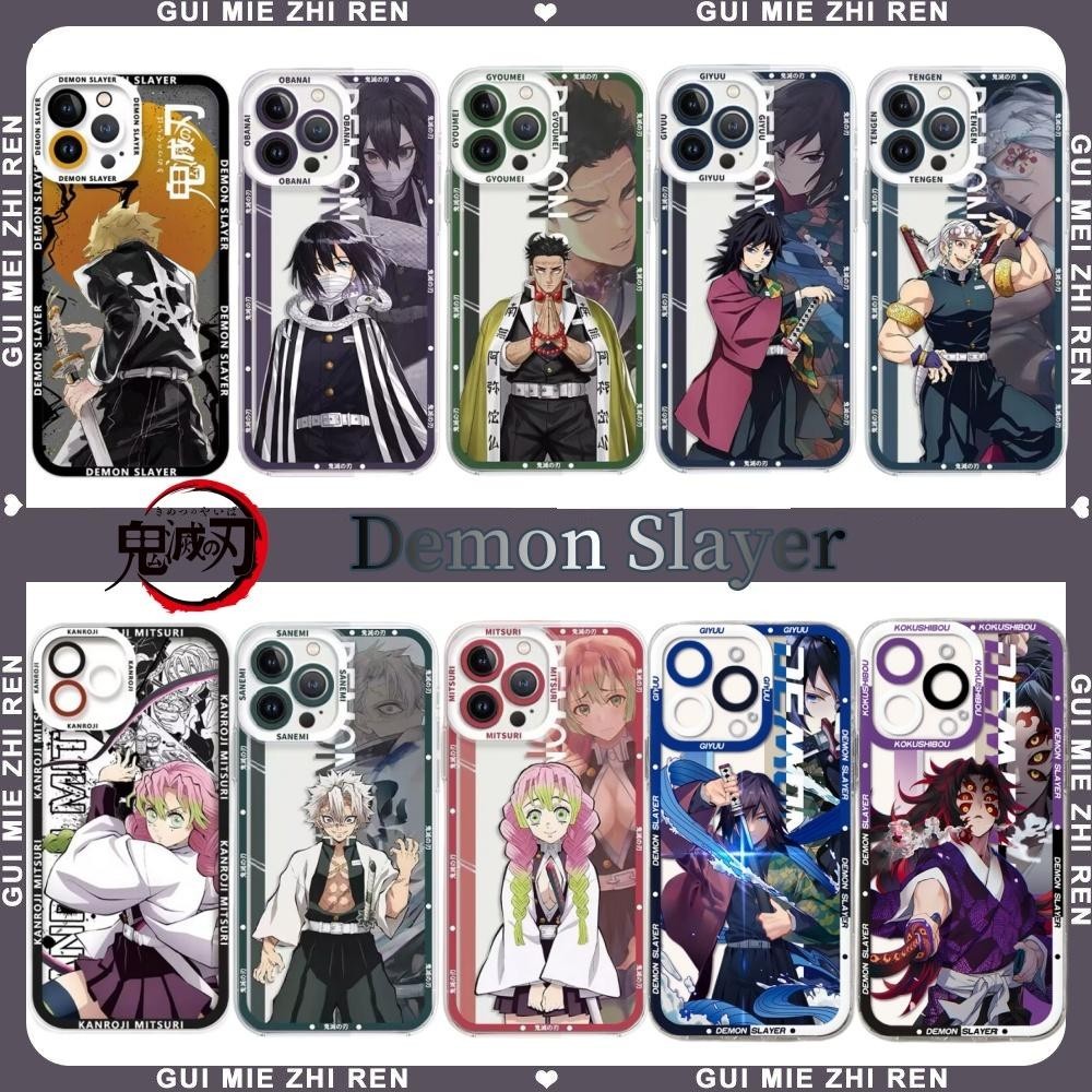 Demon SlayerปลอกสําหรับOPPO A5S A3S A5 A9 2020 A17 A15 A15S A16 A16S A54S A78 A54 A36 A96 A76 A52 A92 A72 อะนิเมะแองเจิลการ์ตูนซิลิโคนเคสโทรศัพท์ใส