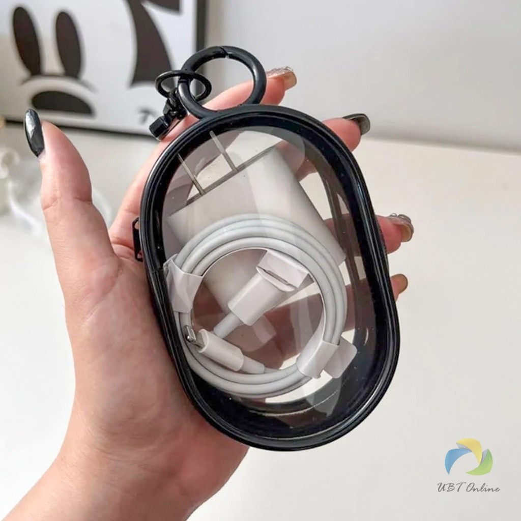 UBT กระเป๋าจัดเก็บหูฟัง เก็บสายชาร์ พกพาง่าย ขนาดเล็ก มีซิป ป้องกันฝุ่น Storage bag