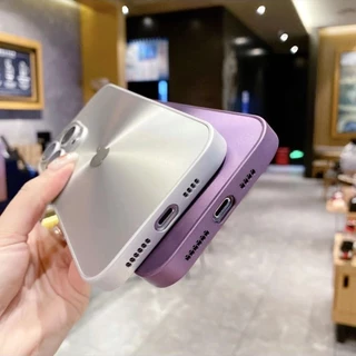 หรูหราเลเซอร์เคสโทรศัพท์สําหรับiphone 14 Pro Max 11 12 13 15 Pro Max 14 Plusกล้องProtector HardกันกระแทกปลอกiPhoneสําหรับ15Promax