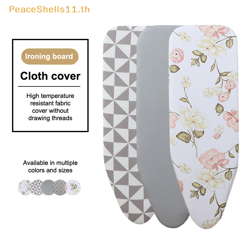 Peaceshells ผ้าฝ้ายที่รองรีด 90 ซม.x30 ซม.ผ้าห่ม Pad หนา Padding ต้านทาน Scorching ที่รองรีดเบาะฝาครอบทําความสะอาดเครื่องมือ TH