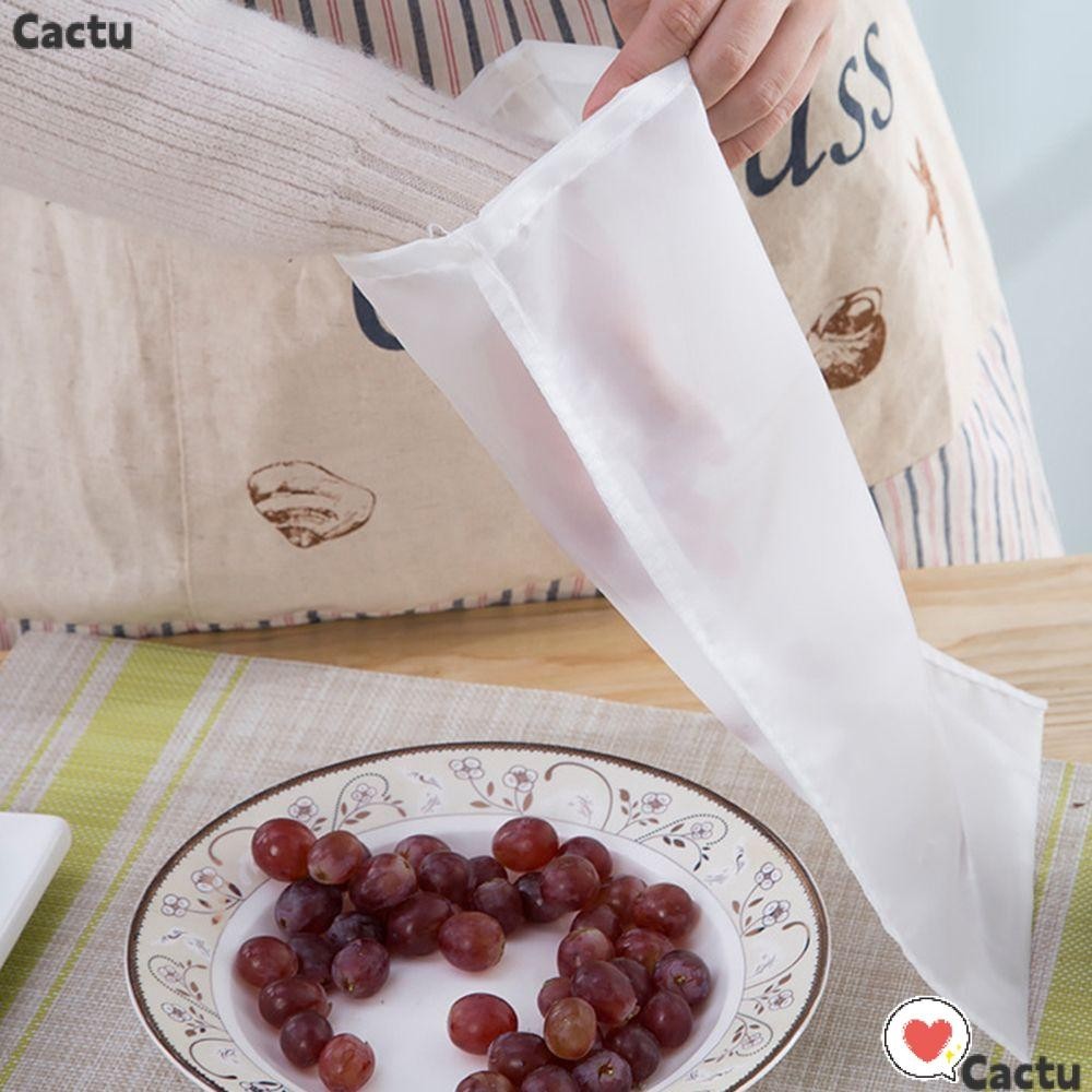 Cactu 200mesh กระชอนไนล่อน ใช้ซ้ําได้ กระชอนละเอียด ชีส น็อต ถุงนม เชิงพาณิชย์ อาหารพิเศษ ทําอาหาร อเนกประสงค์ ที่กรองไวน์ กรองกาแฟ