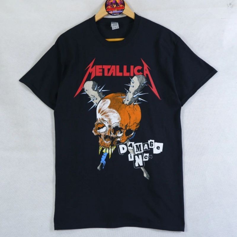 เสื้อวงลิขสิทธิ์" Metallica DAMAGE INC  "